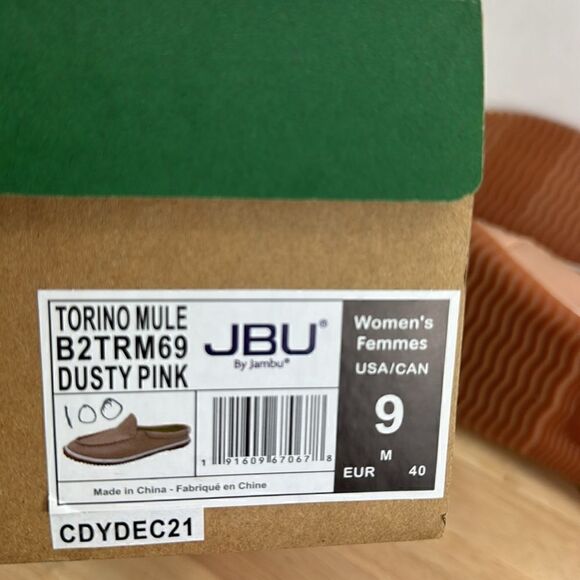 JBU Torino Mules- Dusty Pink- Size 9M- NIB - Picture 7 of 7
